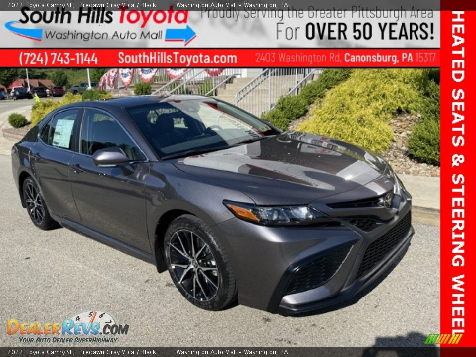 2022 Toyota Camry SE Predawn Gray Mica / Black Photo #1