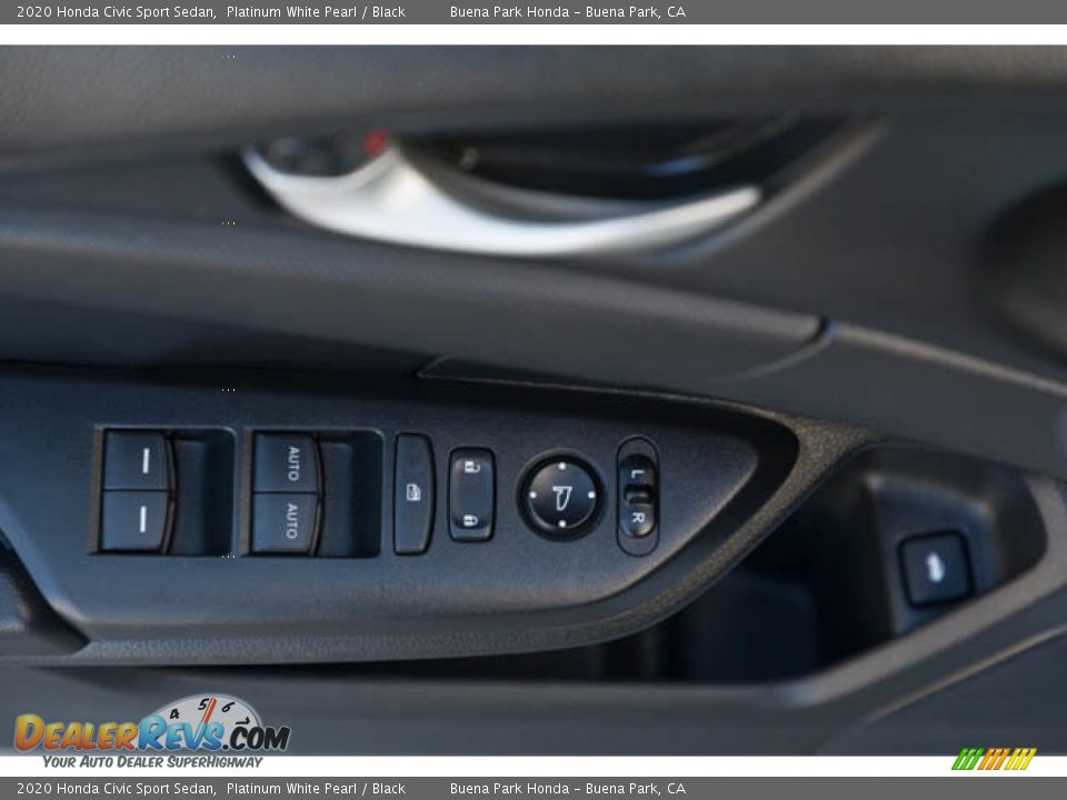 2020 Honda Civic Sport Sedan Platinum White Pearl / Black Photo #29
