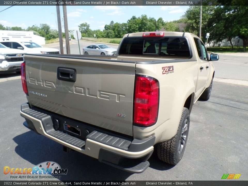 2022 Chevrolet Colorado Z71 Crew Cab 4x4 Sand Dune Metallic / Jet Black/­Dark Ash Photo #5