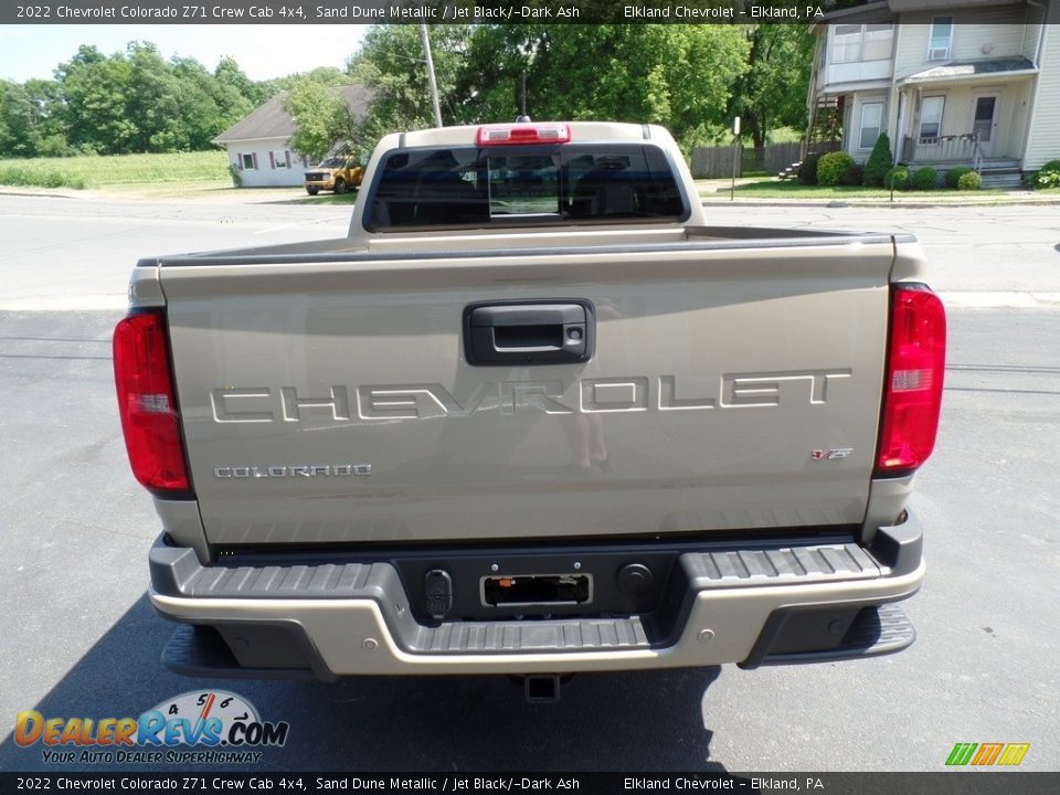 2022 Chevrolet Colorado Z71 Crew Cab 4x4 Sand Dune Metallic / Jet Black/­Dark Ash Photo #6