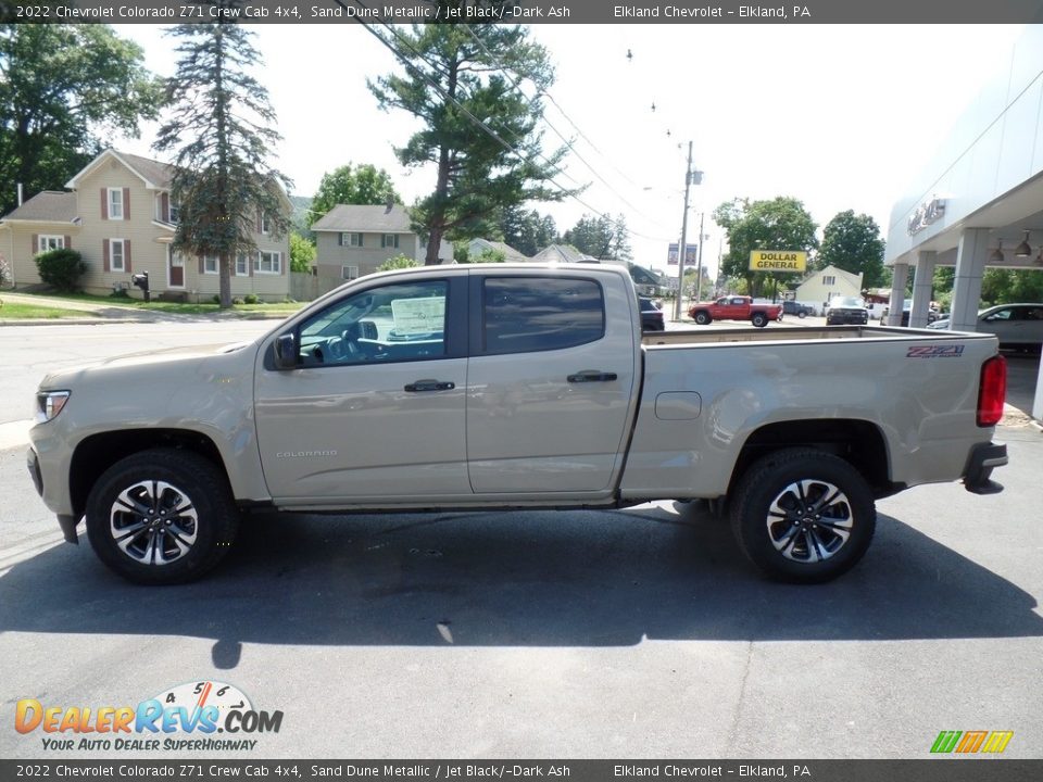 Sand Dune Metallic 2022 Chevrolet Colorado Z71 Crew Cab 4x4 Photo #8