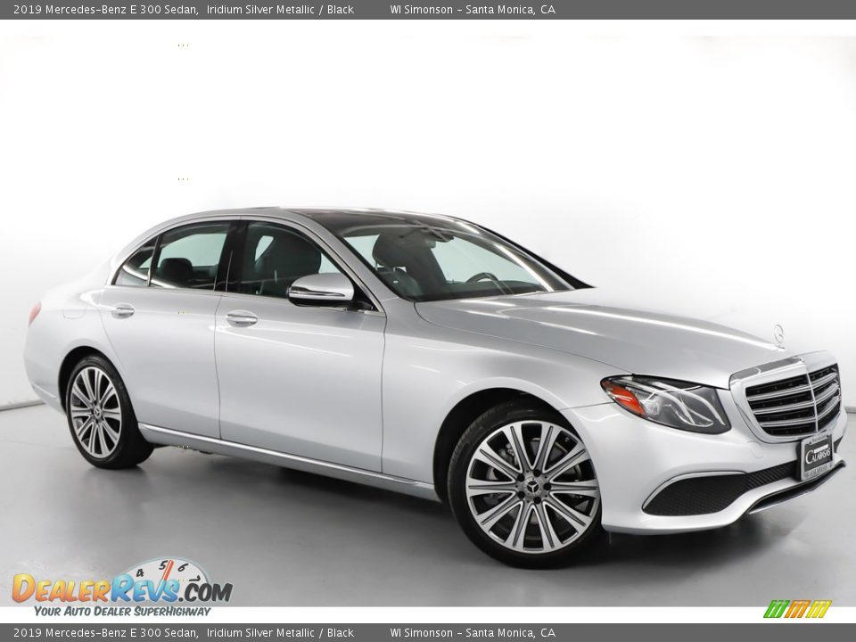2019 Mercedes-Benz E 300 Sedan Iridium Silver Metallic / Black Photo #2
