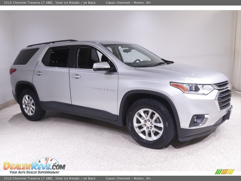 2019 Chevrolet Traverse LT AWD Silver Ice Metallic / Jet Black Photo #1