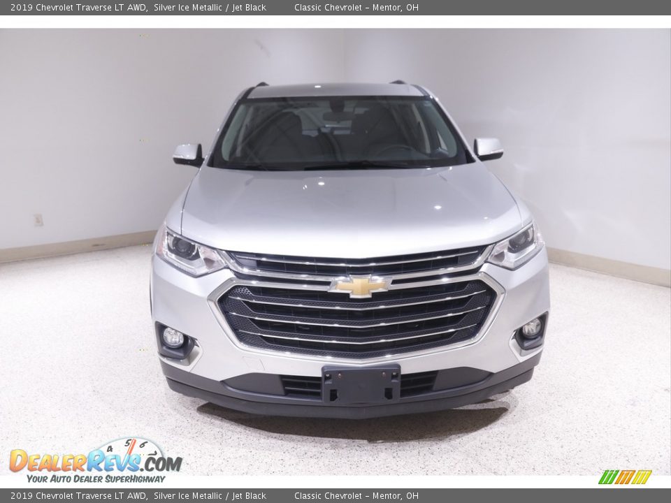 2019 Chevrolet Traverse LT AWD Silver Ice Metallic / Jet Black Photo #2