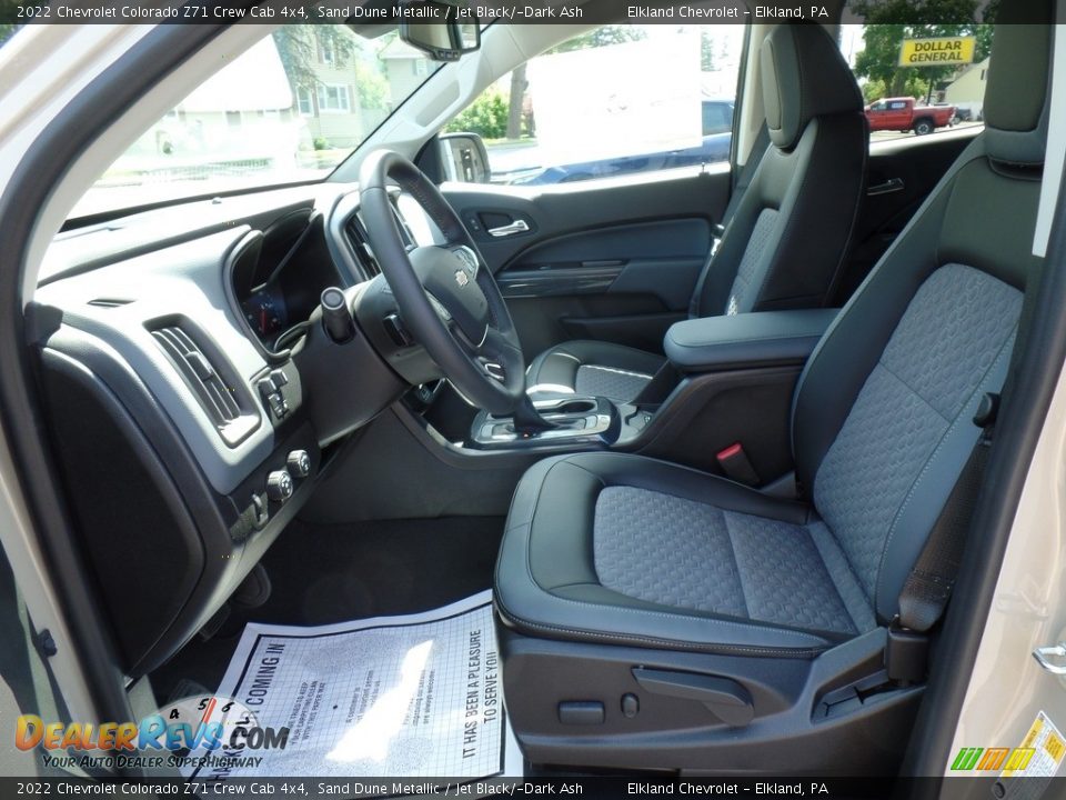 Jet Black/­Dark Ash Interior - 2022 Chevrolet Colorado Z71 Crew Cab 4x4 Photo #17