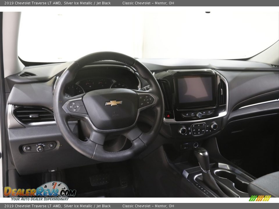 2019 Chevrolet Traverse LT AWD Silver Ice Metallic / Jet Black Photo #6
