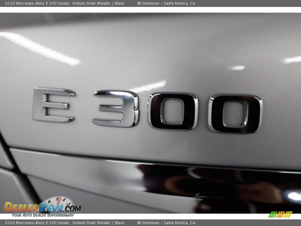 2019 Mercedes-Benz E 300 Sedan Iridium Silver Metallic / Black Photo #11