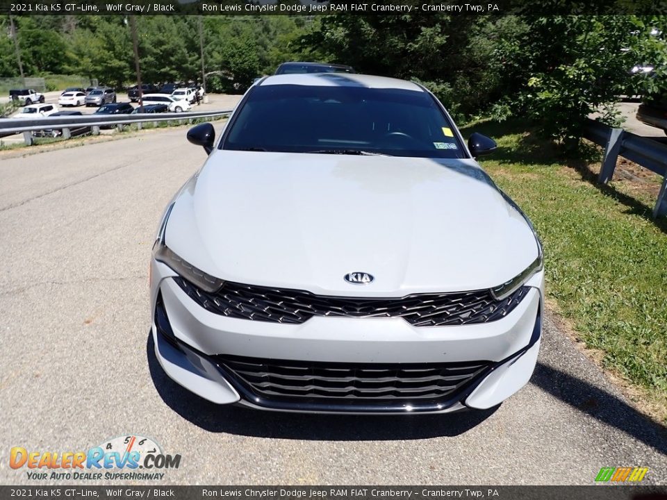 2021 Kia K5 GT-Line Wolf Gray / Black Photo #2