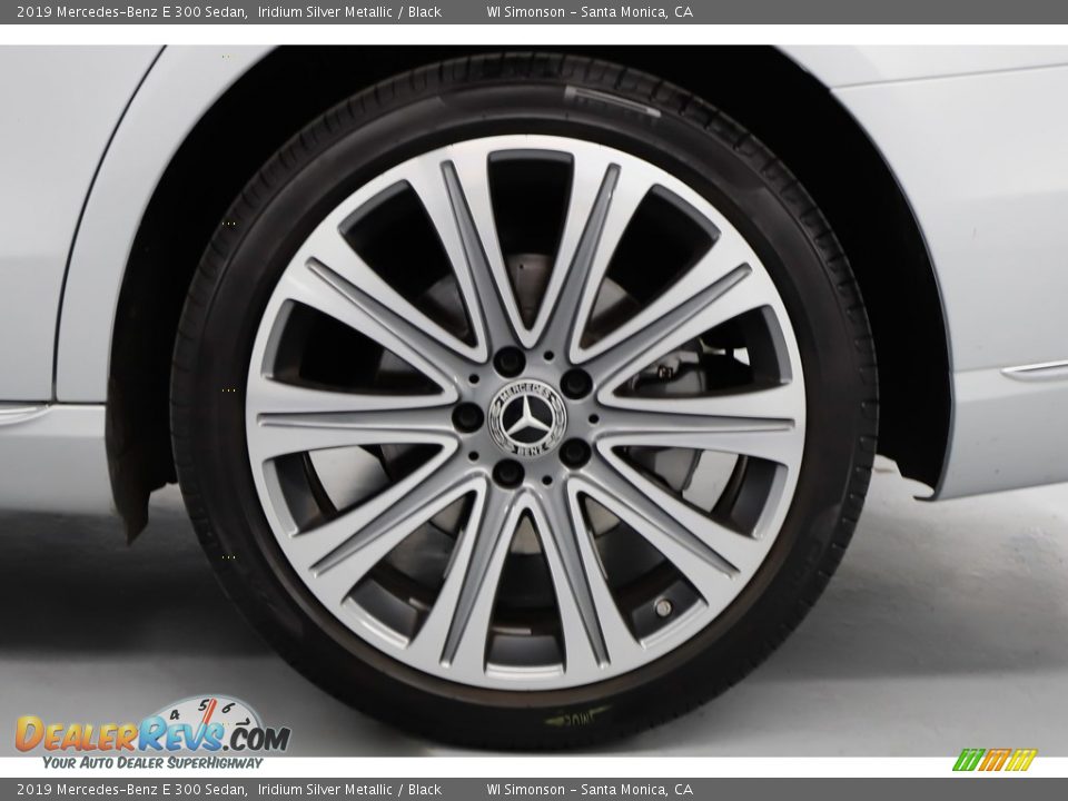 2019 Mercedes-Benz E 300 Sedan Iridium Silver Metallic / Black Photo #19