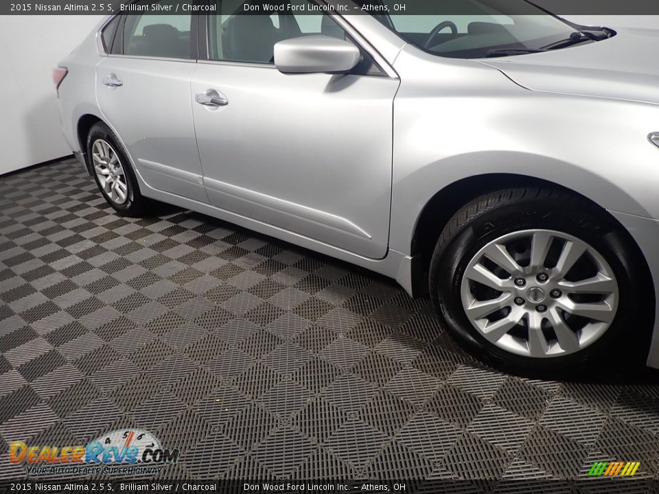 2015 Nissan Altima 2.5 S Brilliant Silver / Charcoal Photo #3