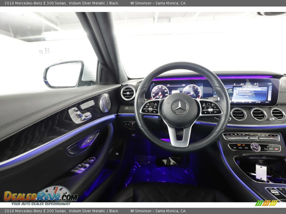 2019 Mercedes-Benz E 300 Sedan Iridium Silver Metallic / Black Photo #24