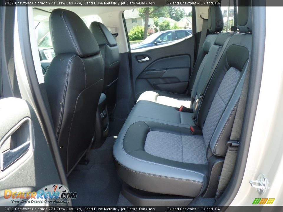Rear Seat of 2022 Chevrolet Colorado Z71 Crew Cab 4x4 Photo #35