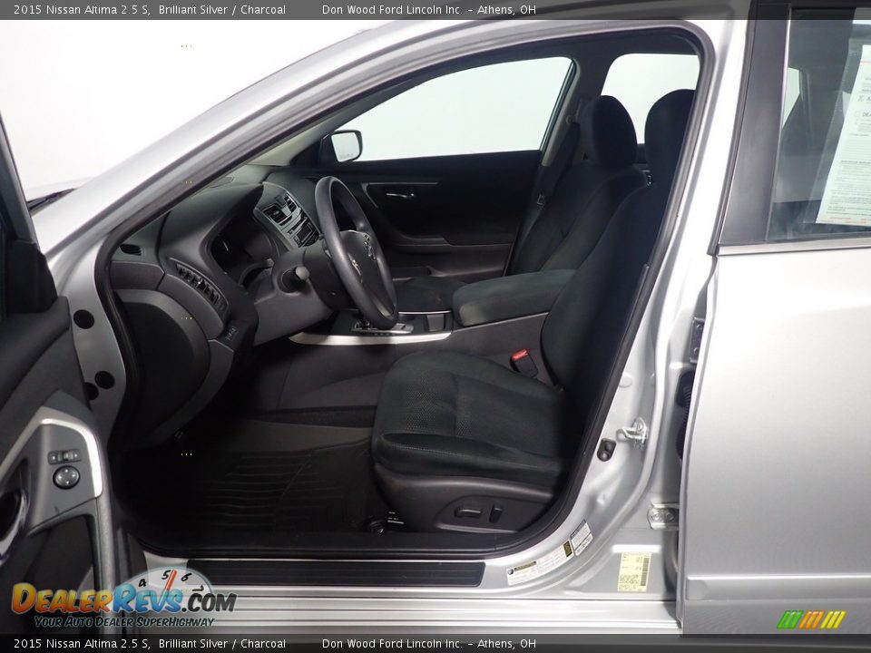 2015 Nissan Altima 2.5 S Brilliant Silver / Charcoal Photo #21