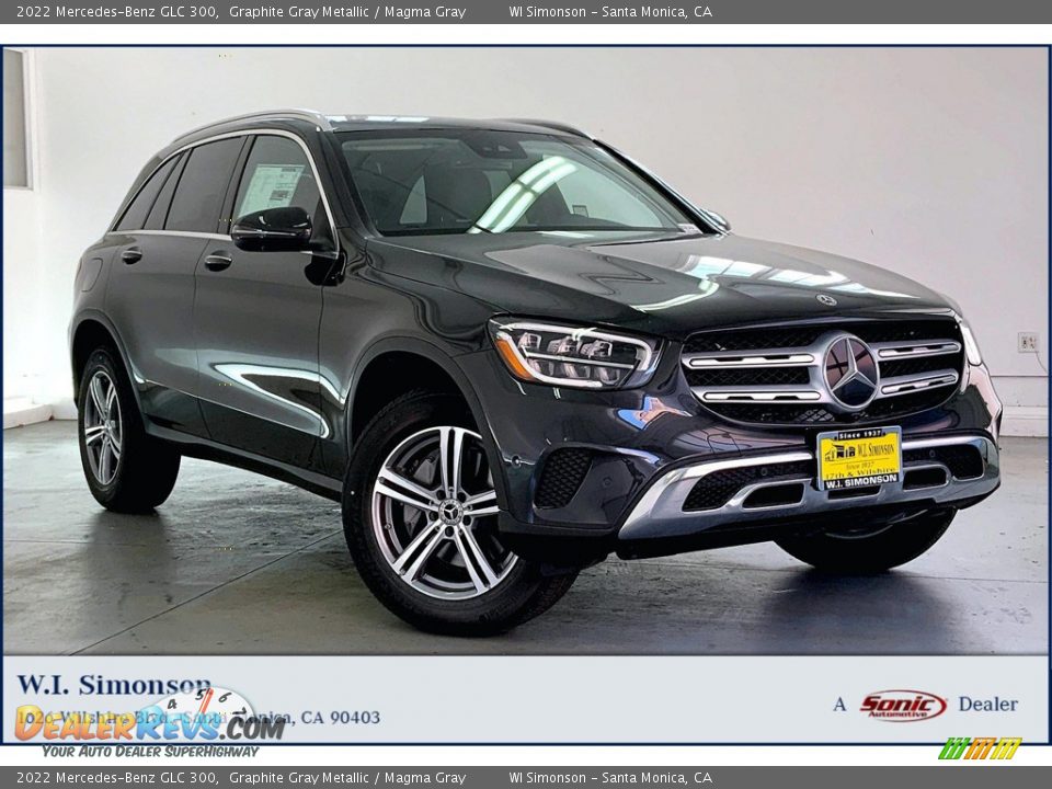 2022 Mercedes-Benz GLC 300 Graphite Gray Metallic / Magma Gray Photo #1