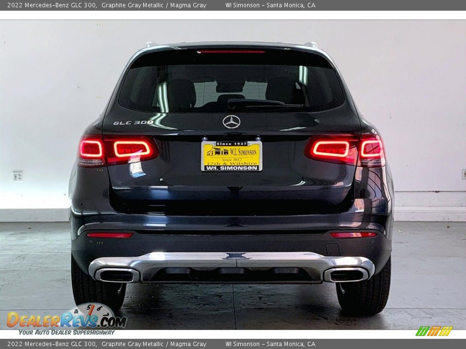 2022 Mercedes-Benz GLC 300 Graphite Gray Metallic / Magma Gray Photo #3