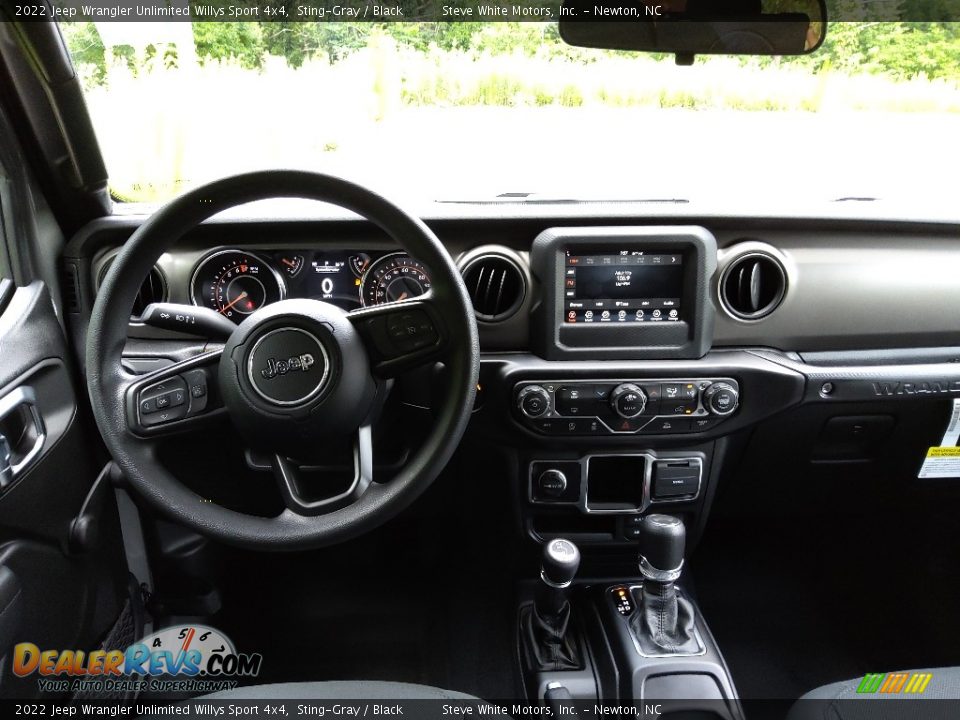 2022 Jeep Wrangler Unlimited Willys Sport 4x4 Sting-Gray / Black Photo #17