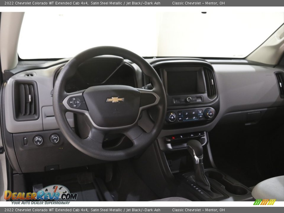 2022 Chevrolet Colorado WT Extended Cab 4x4 Satin Steel Metallic / Jet Black/­Dark Ash Photo #7