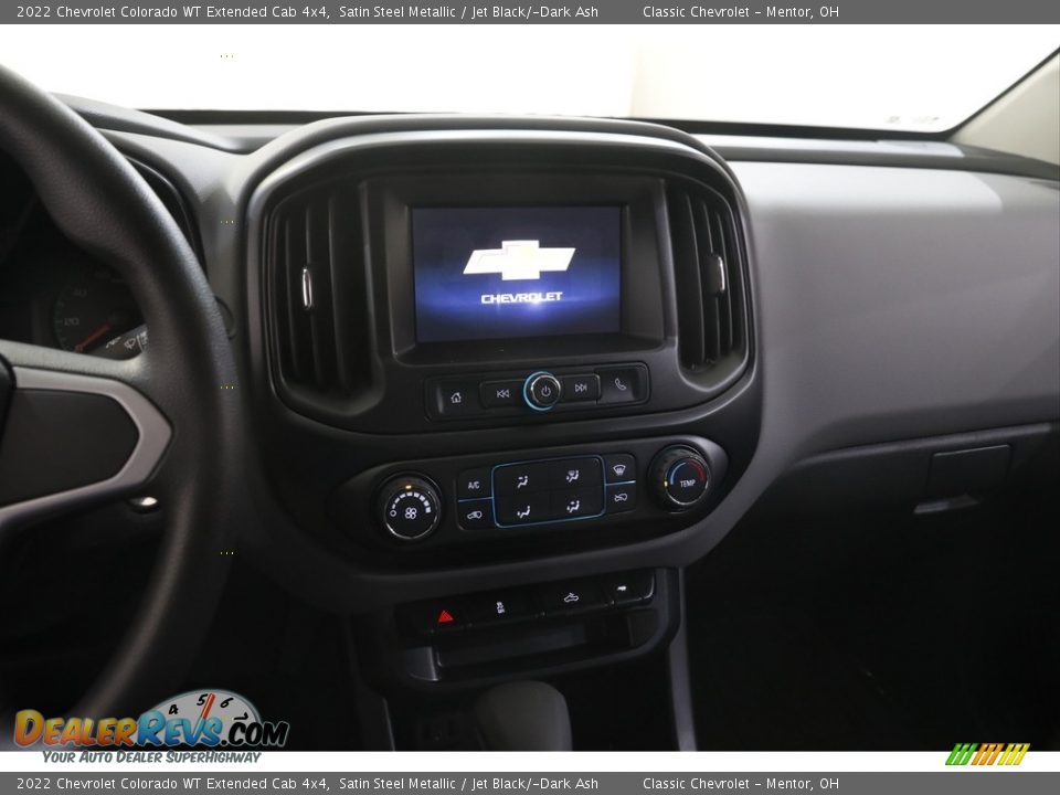 2022 Chevrolet Colorado WT Extended Cab 4x4 Satin Steel Metallic / Jet Black/­Dark Ash Photo #10