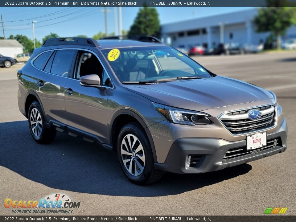 2022 Subaru Outback 2.5i Premium Brilliant Bronze Metallic / Slate Black Photo #15