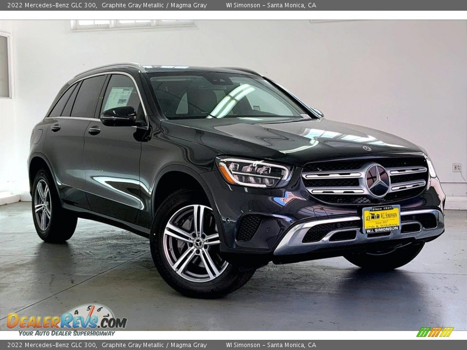 2022 Mercedes-Benz GLC 300 Graphite Gray Metallic / Magma Gray Photo #12