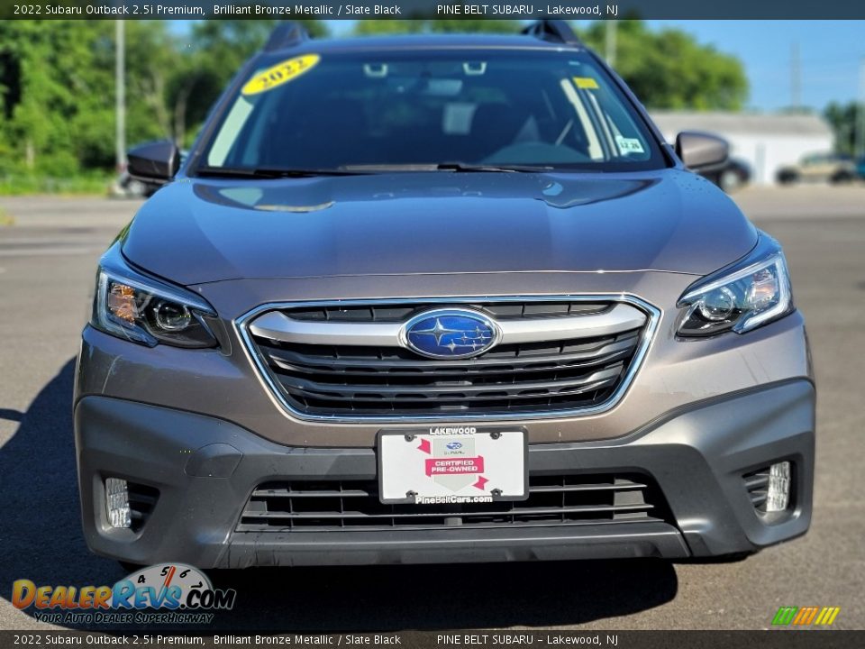 2022 Subaru Outback 2.5i Premium Brilliant Bronze Metallic / Slate Black Photo #16