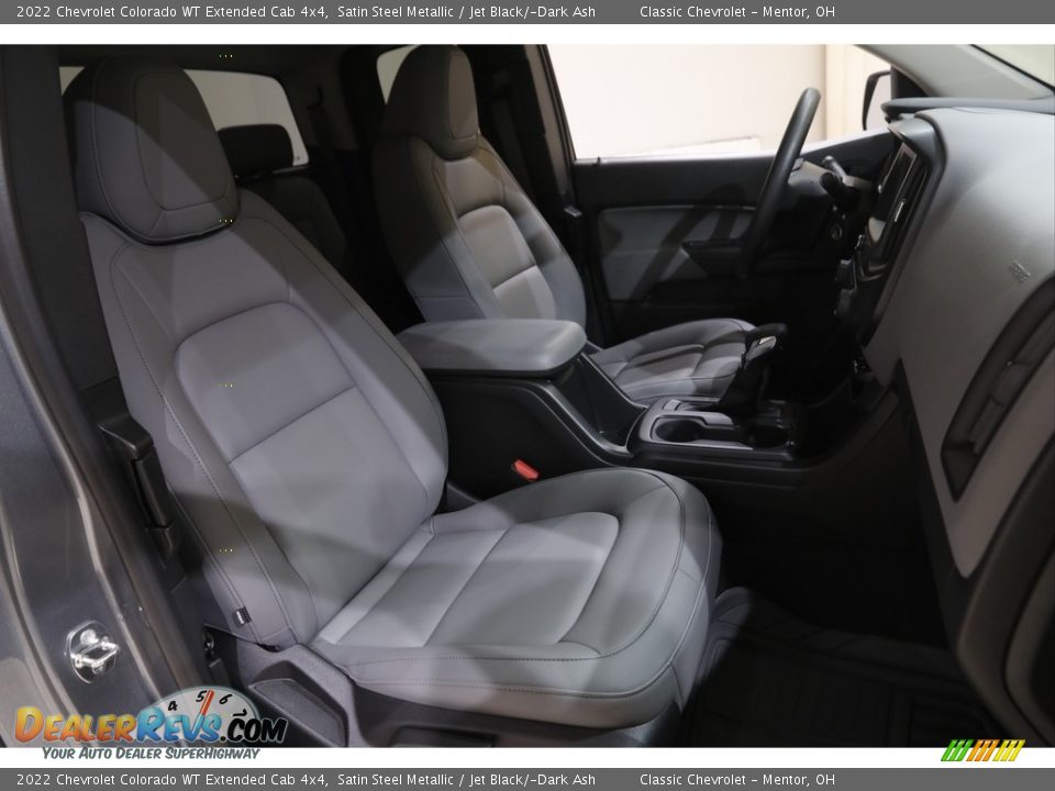 2022 Chevrolet Colorado WT Extended Cab 4x4 Satin Steel Metallic / Jet Black/­Dark Ash Photo #15