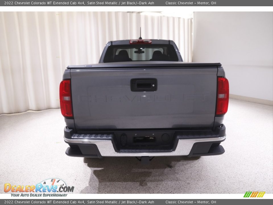 2022 Chevrolet Colorado WT Extended Cab 4x4 Satin Steel Metallic / Jet Black/­Dark Ash Photo #18