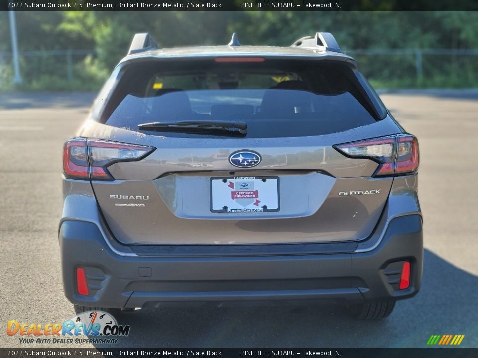 2022 Subaru Outback 2.5i Premium Brilliant Bronze Metallic / Slate Black Photo #19
