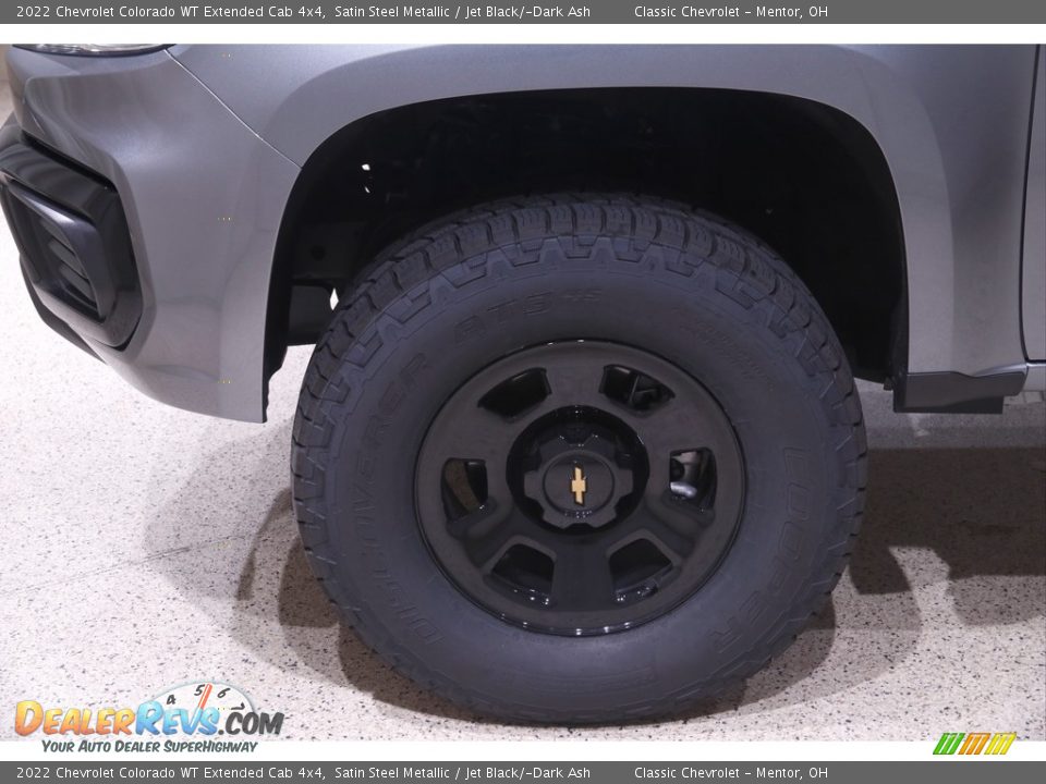 2022 Chevrolet Colorado WT Extended Cab 4x4 Satin Steel Metallic / Jet Black/­Dark Ash Photo #20