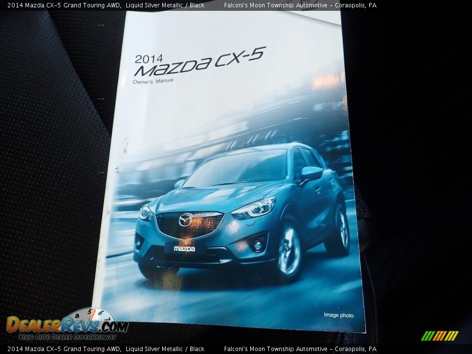 2014 Mazda CX-5 Grand Touring AWD Liquid Silver Metallic / Black Photo #13