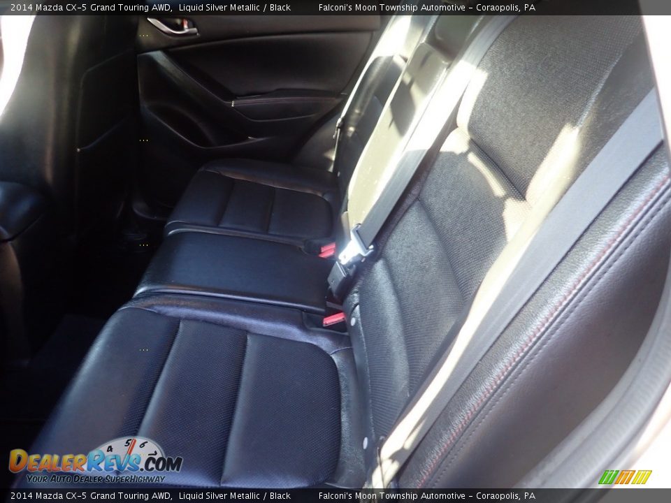 2014 Mazda CX-5 Grand Touring AWD Liquid Silver Metallic / Black Photo #17