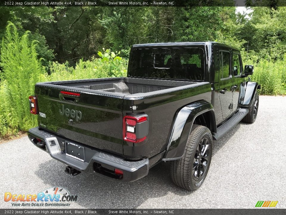 2022 Jeep Gladiator High Altitude 4x4 Black / Black Photo #6