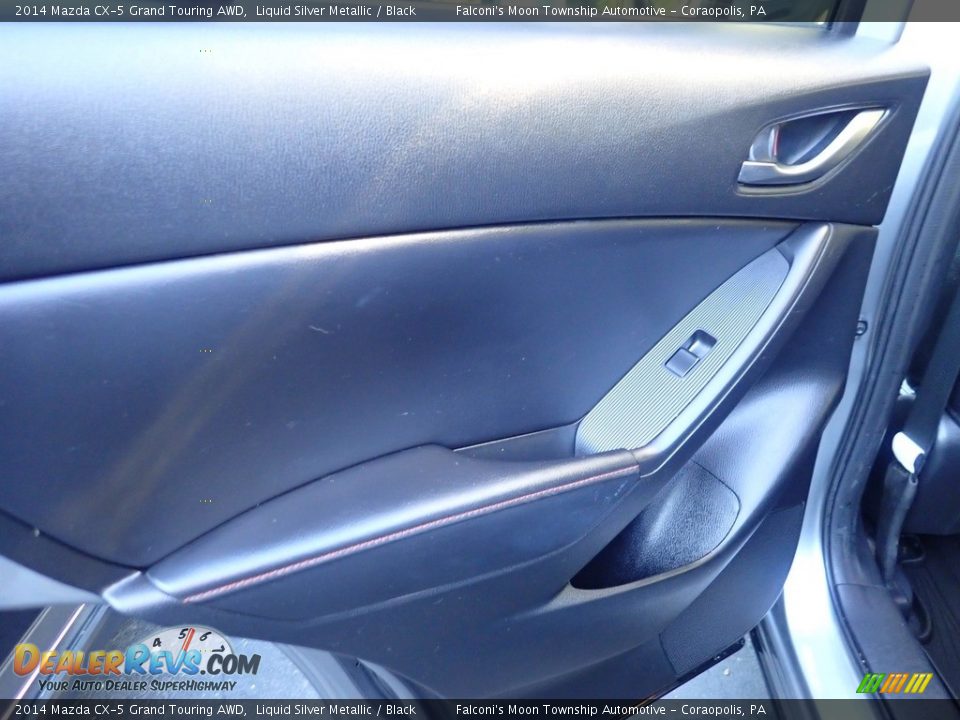 2014 Mazda CX-5 Grand Touring AWD Liquid Silver Metallic / Black Photo #19
