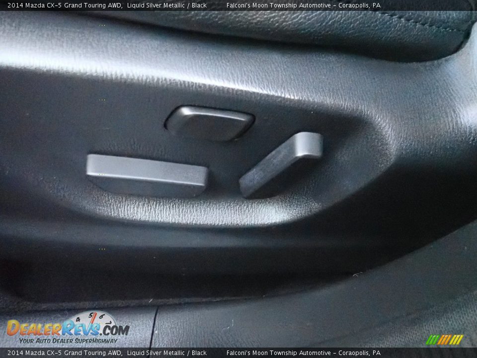 2014 Mazda CX-5 Grand Touring AWD Liquid Silver Metallic / Black Photo #21