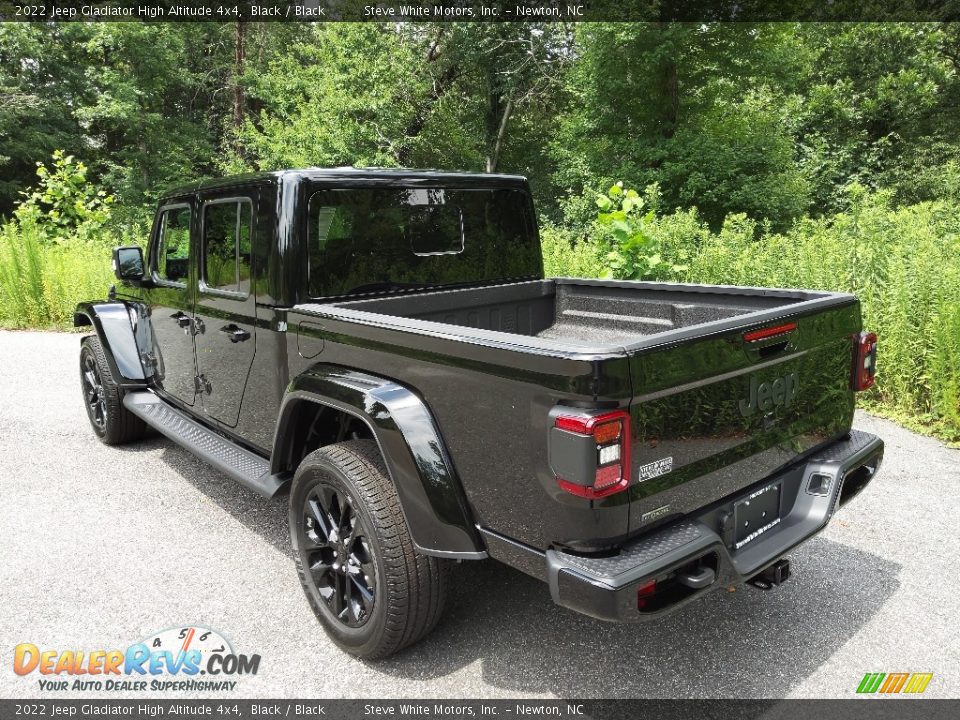 2022 Jeep Gladiator High Altitude 4x4 Black / Black Photo #9