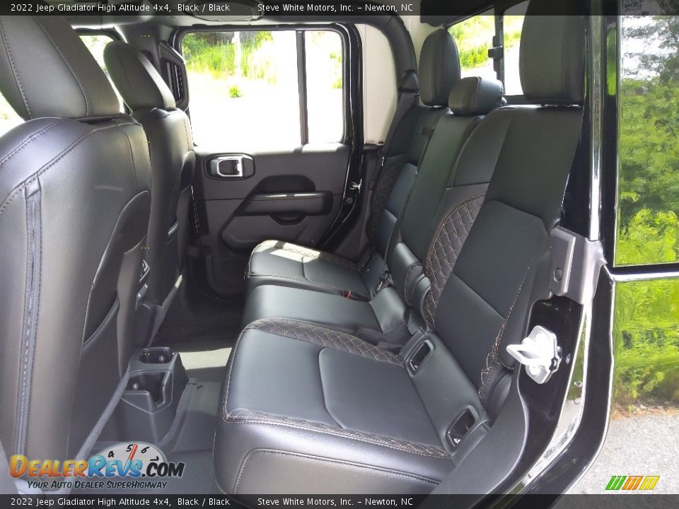 Rear Seat of 2022 Jeep Gladiator High Altitude 4x4 Photo #14