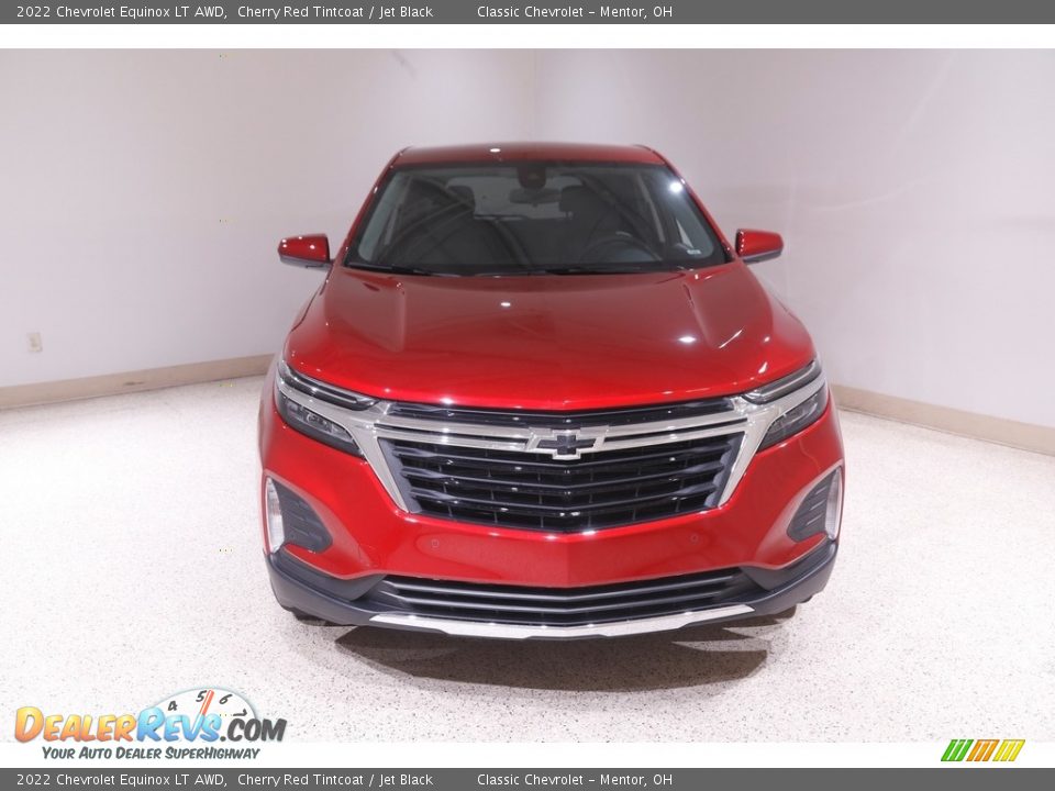 2022 Chevrolet Equinox LT AWD Cherry Red Tintcoat / Jet Black Photo #2