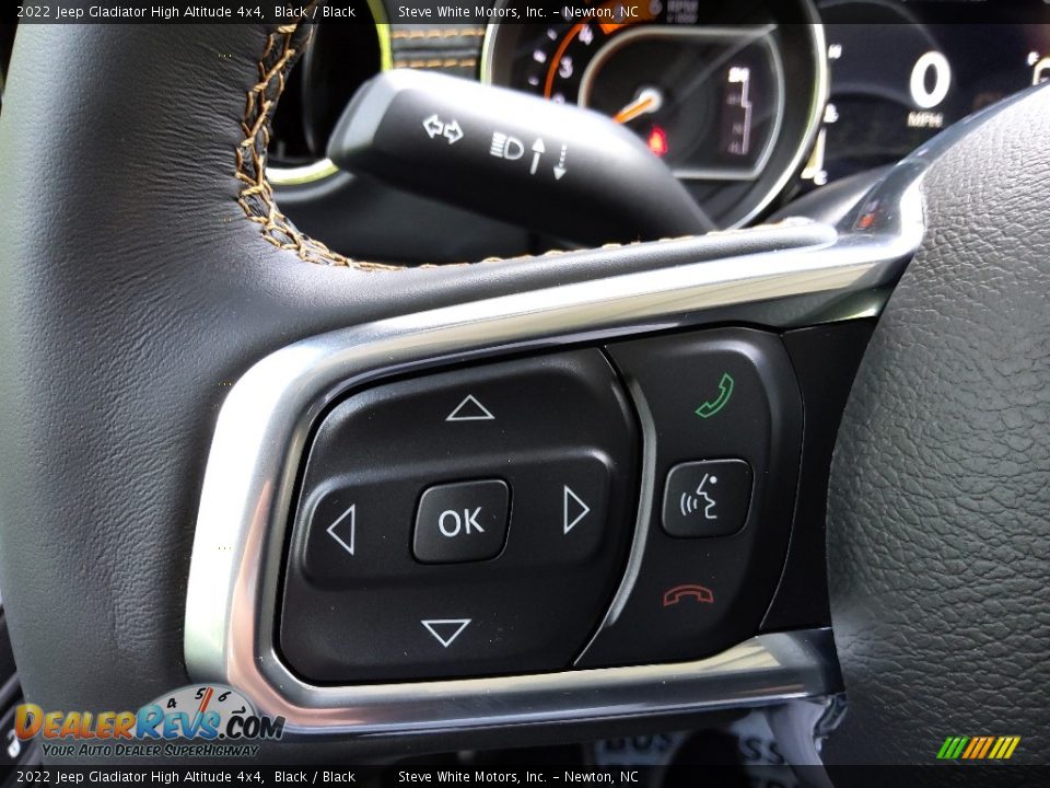 2022 Jeep Gladiator High Altitude 4x4 Steering Wheel Photo #19