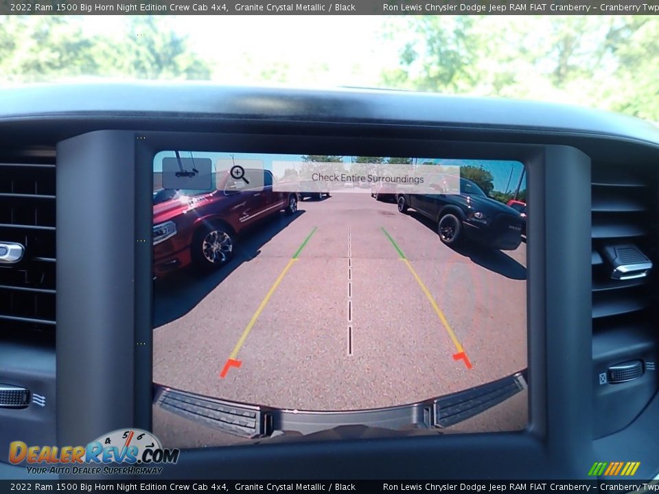 2022 Ram 1500 Big Horn Night Edition Crew Cab 4x4 Granite Crystal Metallic / Black Photo #17