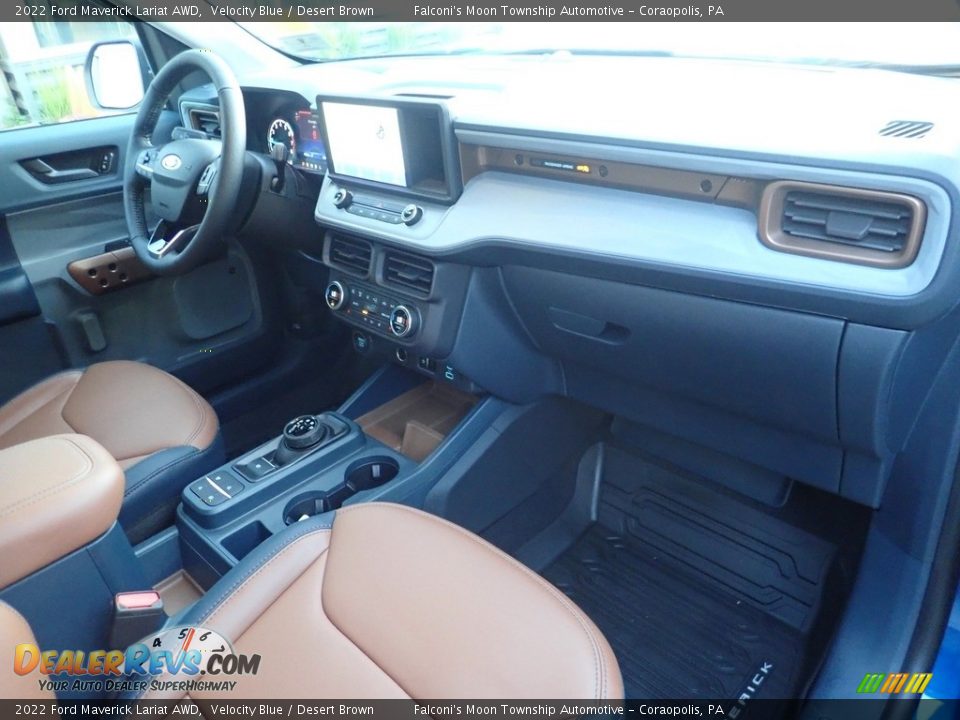 Front Seat of 2022 Ford Maverick Lariat AWD Photo #11