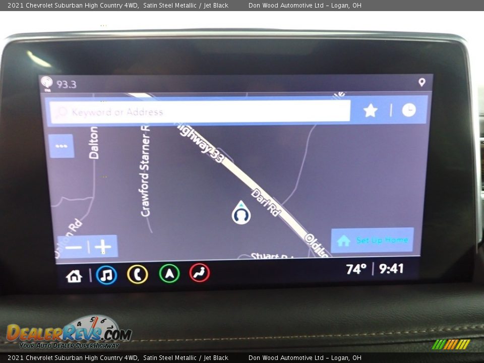 2021 Chevrolet Suburban High Country 4WD Satin Steel Metallic / Jet Black Photo #3