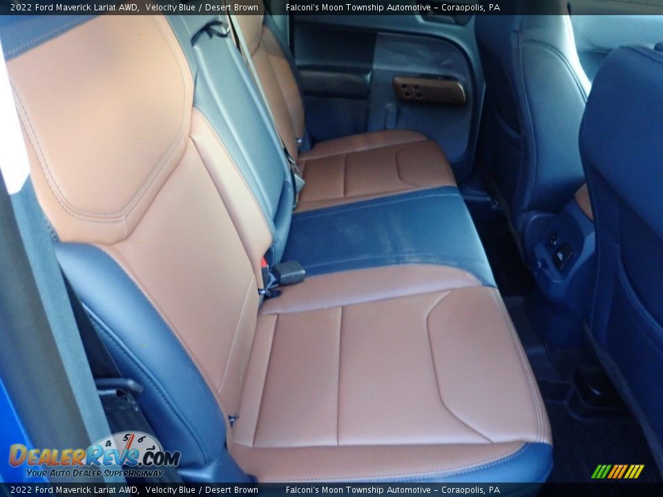 Rear Seat of 2022 Ford Maverick Lariat AWD Photo #15