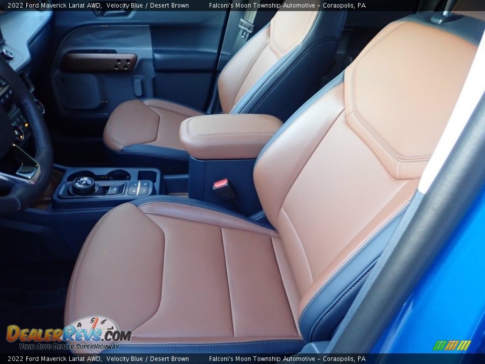Front Seat of 2022 Ford Maverick Lariat AWD Photo #16