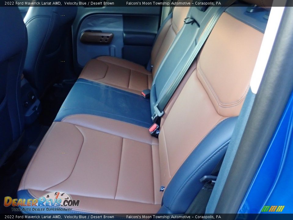 Rear Seat of 2022 Ford Maverick Lariat AWD Photo #17