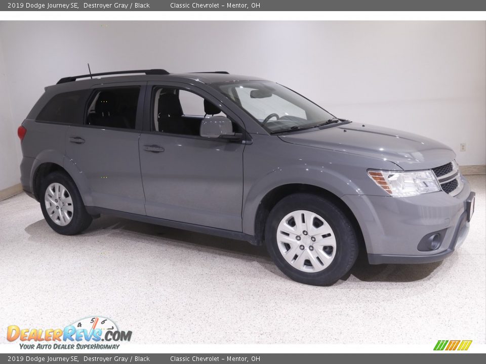 2019 Dodge Journey SE Destroyer Gray / Black Photo #1