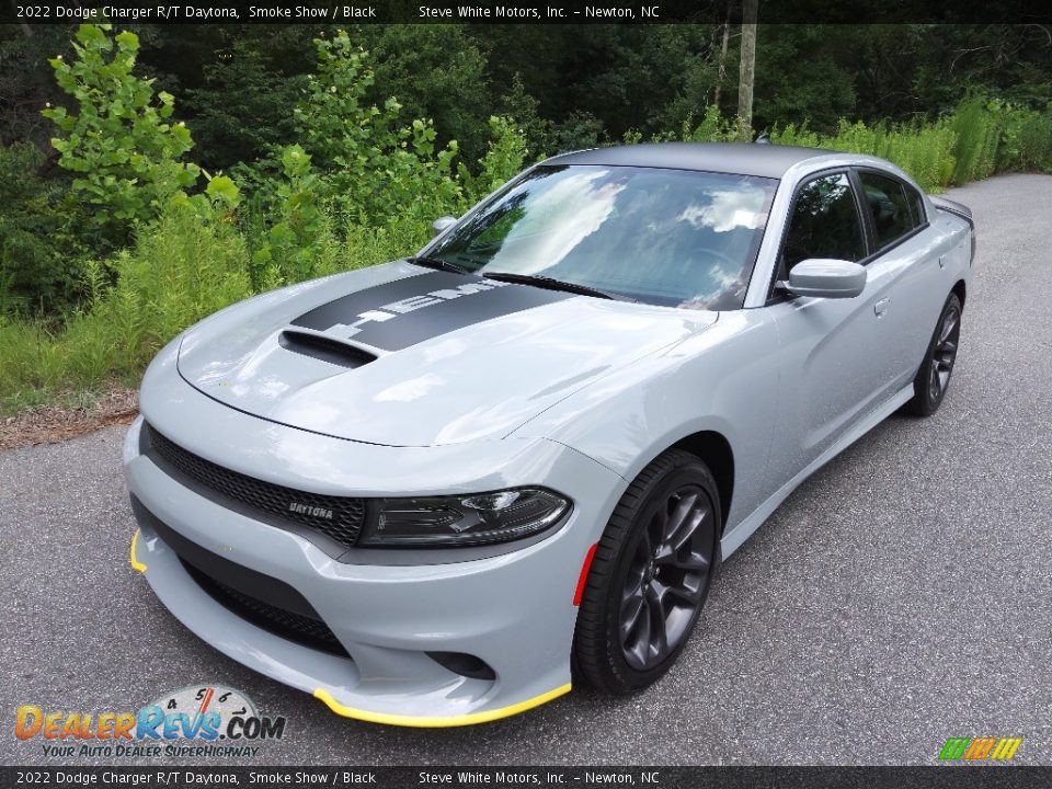 2022 Dodge Charger R/T Daytona Smoke Show / Black Photo #2