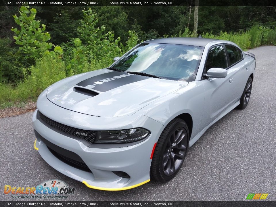 2022 Dodge Charger R/T Daytona Smoke Show / Black Photo #2