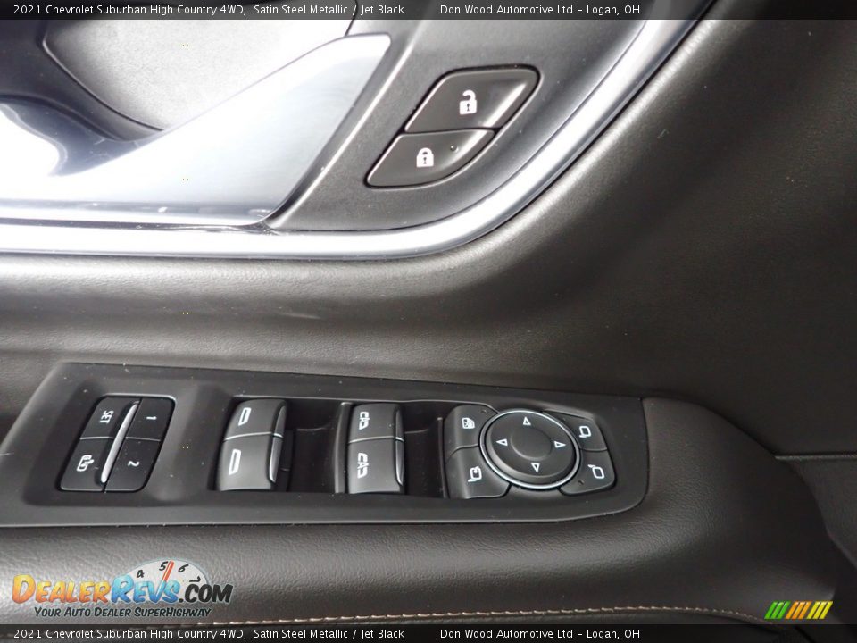 2021 Chevrolet Suburban High Country 4WD Satin Steel Metallic / Jet Black Photo #16