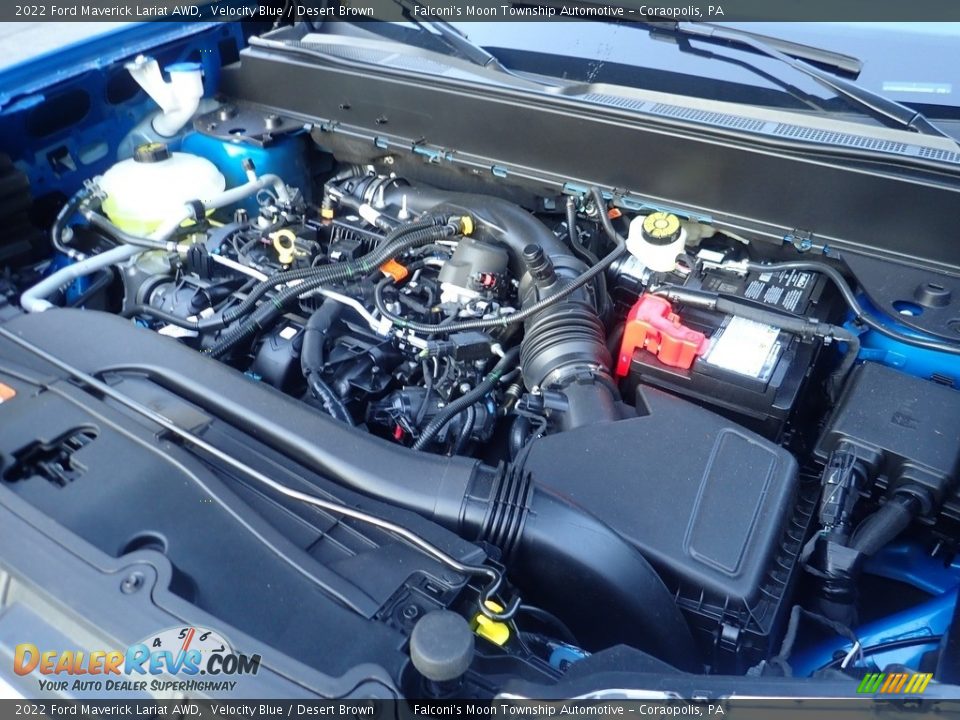 2022 Ford Maverick Lariat AWD 2.0 Liter Turbocharged DOHC 16-Valve VVT EcoBoost 4 Cylinder Engine Photo #30
