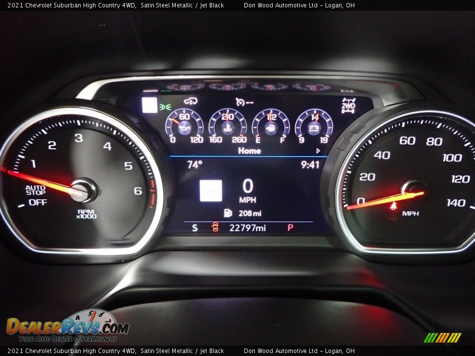 2021 Chevrolet Suburban High Country 4WD Gauges Photo #22